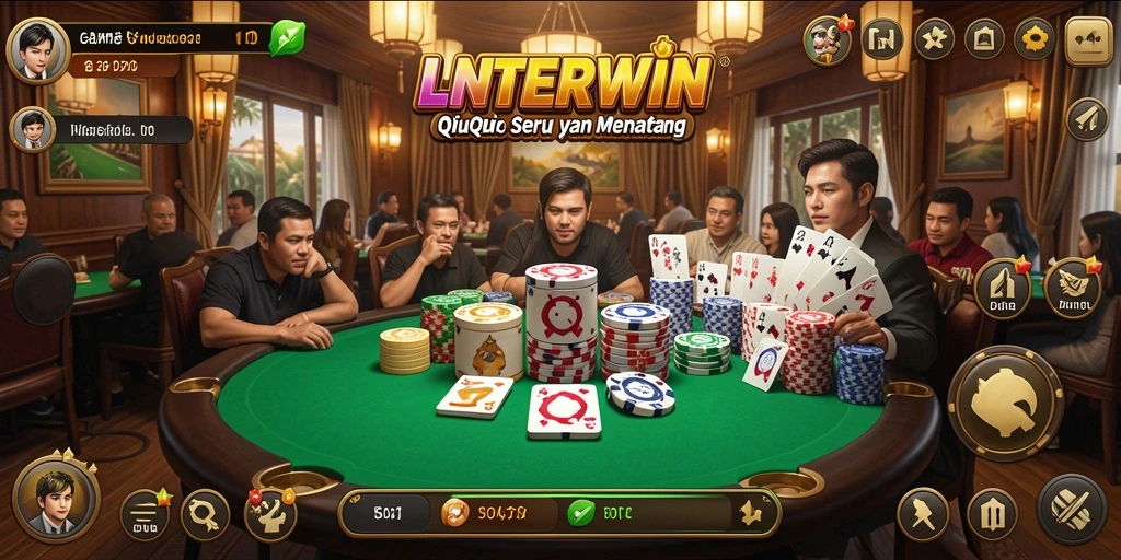Tampilkan gameplay seru dari LNTERWIN dalam aksi QiuQiu.