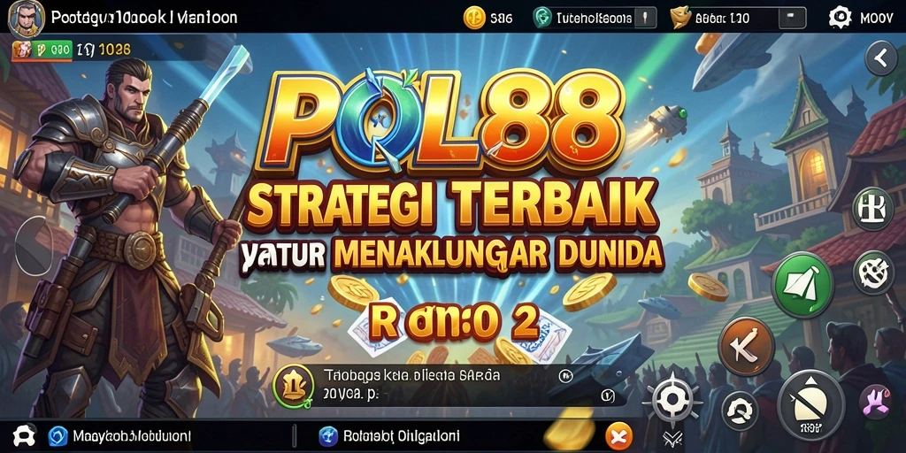 Tampilan gameplay POL88 dengan berbagai taktik strategi yang menarik.
