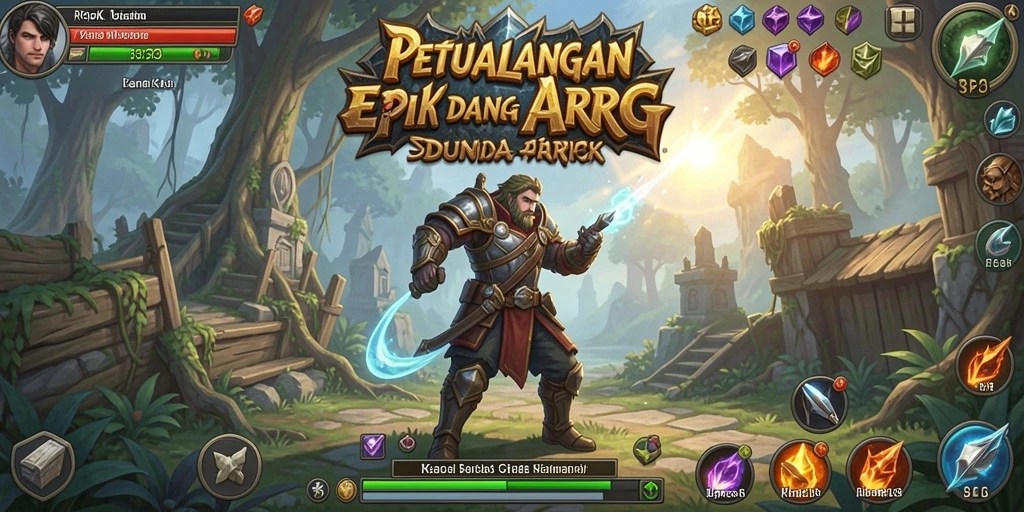 Gameplay RPOK menampilkan aksi seru di dunia ARPG.
