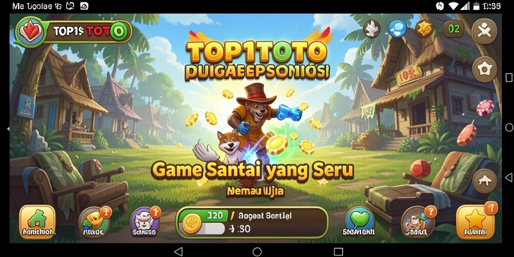 Tampilan seru dari gameplay TOP1TOTO yang mengasyikkan.